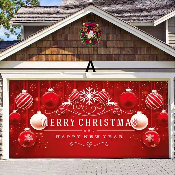 Christmas Garage Door Decoration